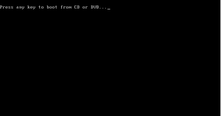 Установка Windows XP press any key