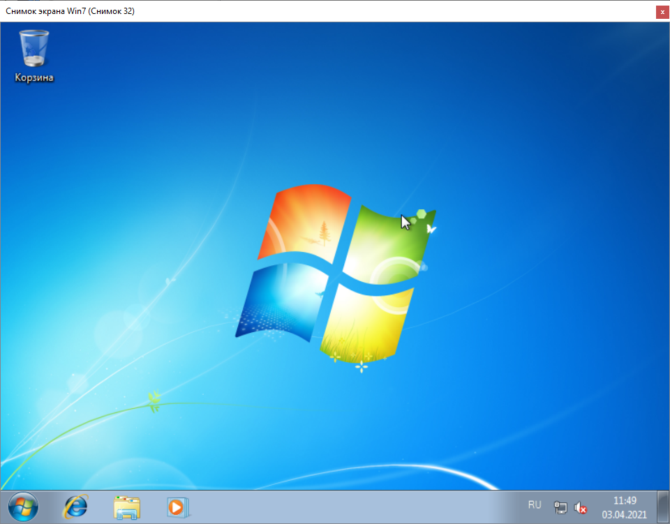 Установка Windows 7 Рабочий стол